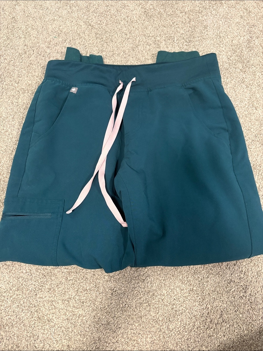 Figs Teal Scrub Joggers - Picture 3 of 6